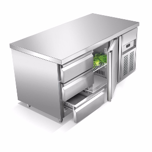 抽屜式不鏽鋼工作台冷櫃/不鏽鋼工作台冷藏櫃/上海工作台冷櫃提供定做